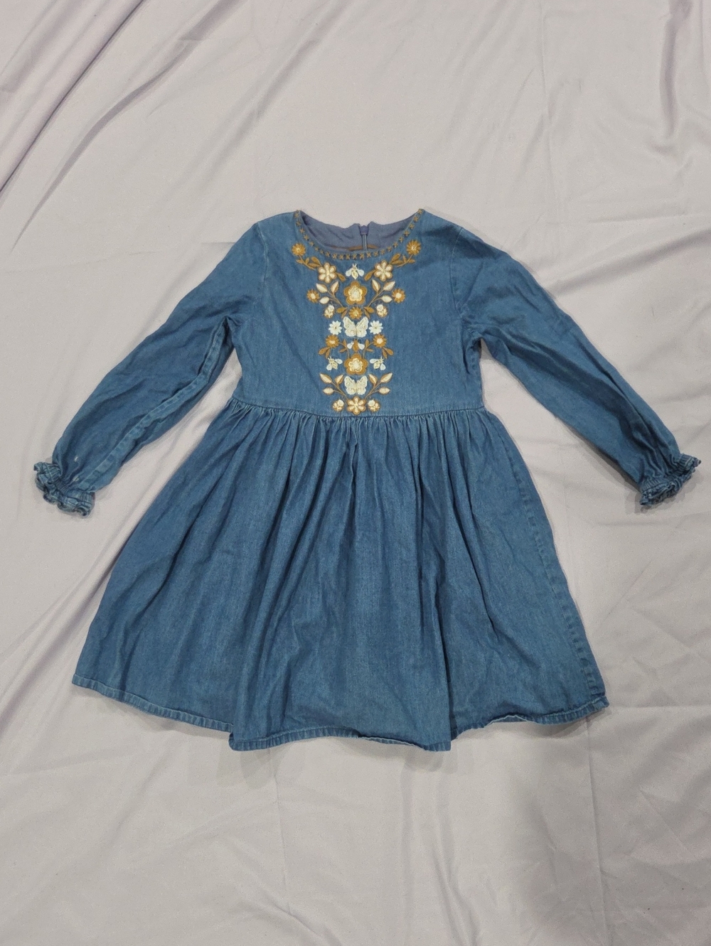 Mini Boden Jean Dress, Size 5-6